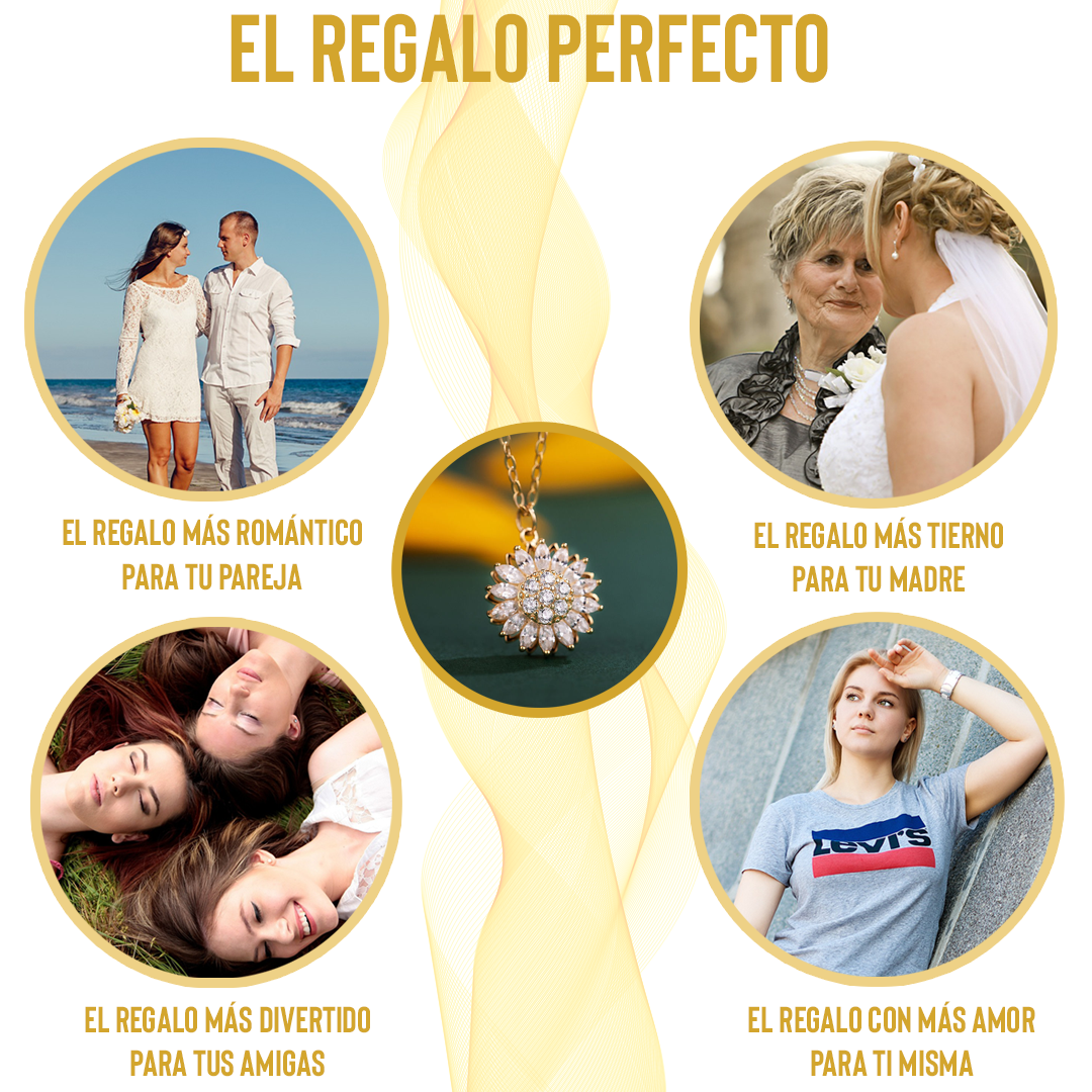 Miniatura 2 de COLLAR GIRATORIO GIRASOL+RELOJ MARIPOSA